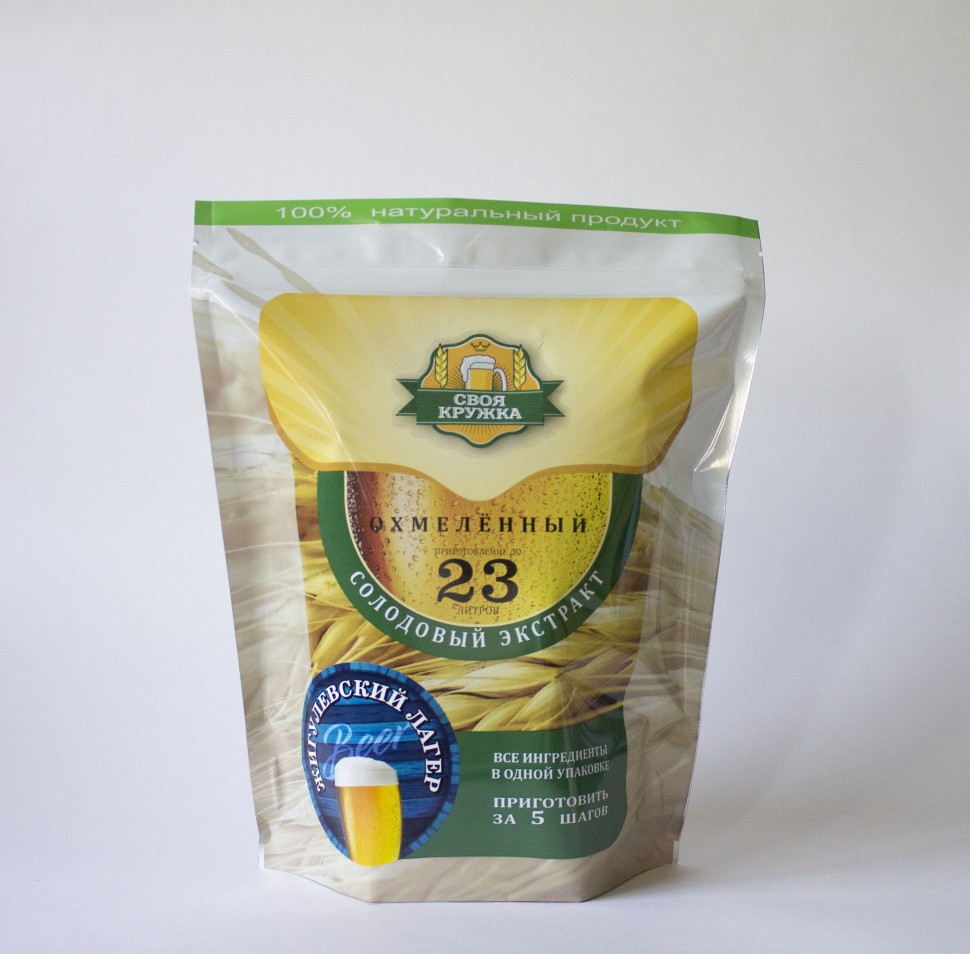 картинка Солодовый экстракт Своя Кружка "Жигулевский лагер", 2,1 кг от магазина Мангалторг