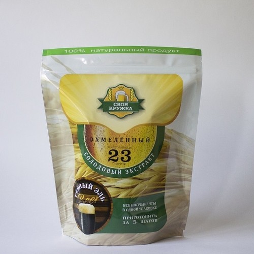 картинка Солодовый экстракт Своя Кружка "Темный эль", 2,1 кг от магазина Мангалторг